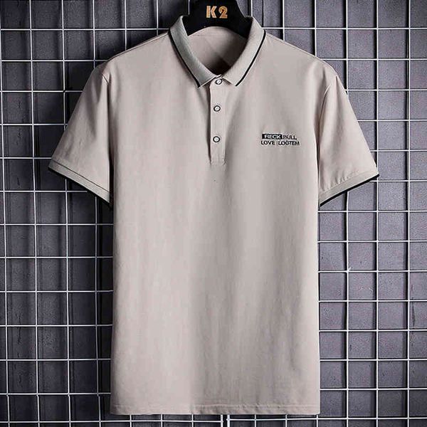 

t shirt plus size summer classic shirts for men short sleeve solid cotton tees male slim fit polo shirt 6xl 7xl 8xl, White;black