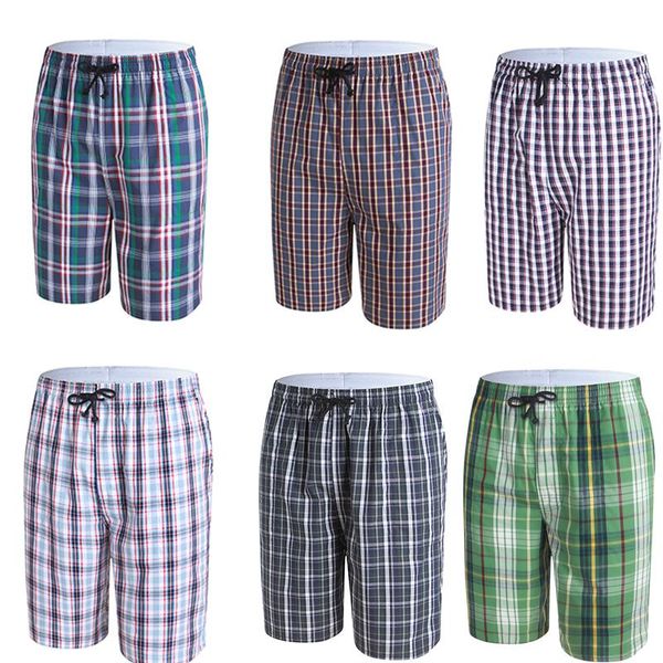 

summer men's plaid shorts sweat-absorbent light plus size casual men elasticity comfortable breathable quick dry pocket, White;black