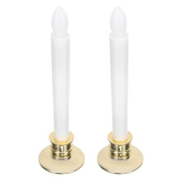 

candles 2pcs multi-function long led luminous smokeless desktop