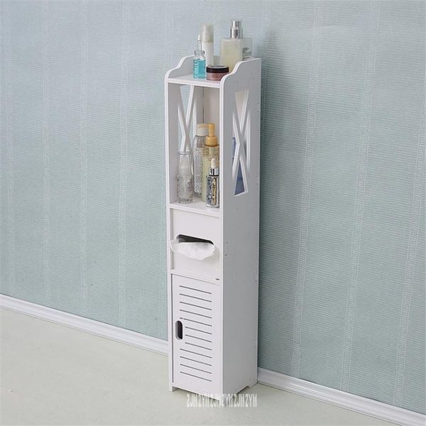 

bathroom shelves 13 modern simple waterproof storage cabinet floor type toilet vanity side multifunctional tissue rack