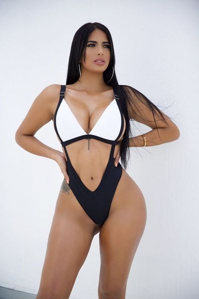

the bikini solid color fashion women's three-point bikini swimming suit lz-350#, White;black