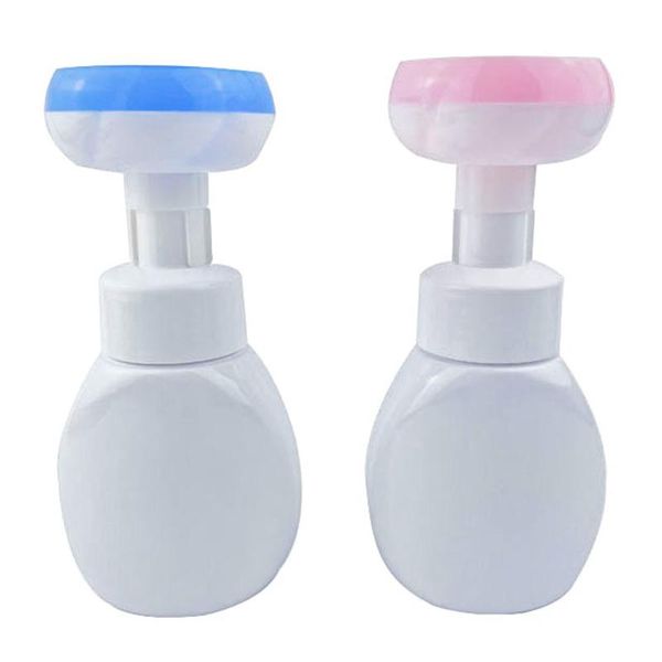 

storage bottles & jars 250ml durable refillable soap bottle flower pump head lotions shampoo cosmetic empty