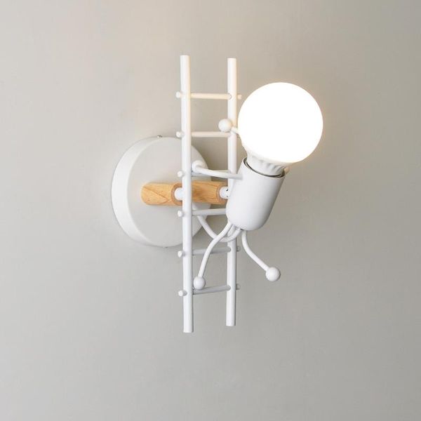 

wall lamp modern led light nordic sconces lighting living bedroom bathroom children home indoor fixtures decor wood minimalist