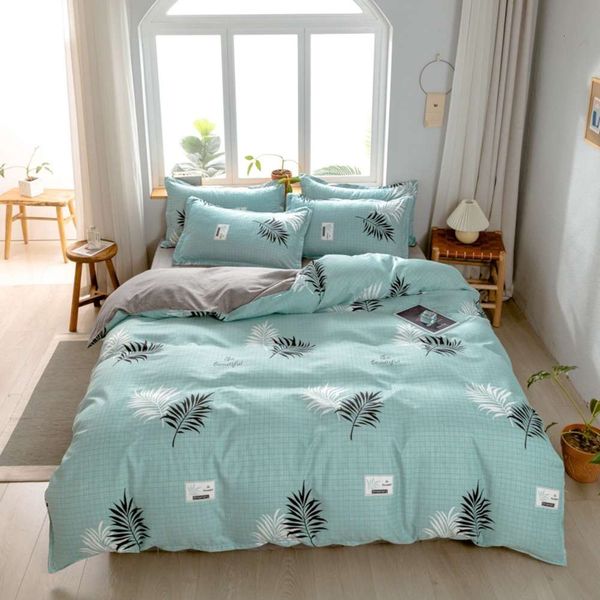 

bed linings aloe cotton four piece set seasons available bedding quilt set bed sheet school dormitory three