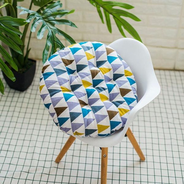 

plaid print cushion pillow outdoor garden terrace office sofa chair seat cushion/decorative
