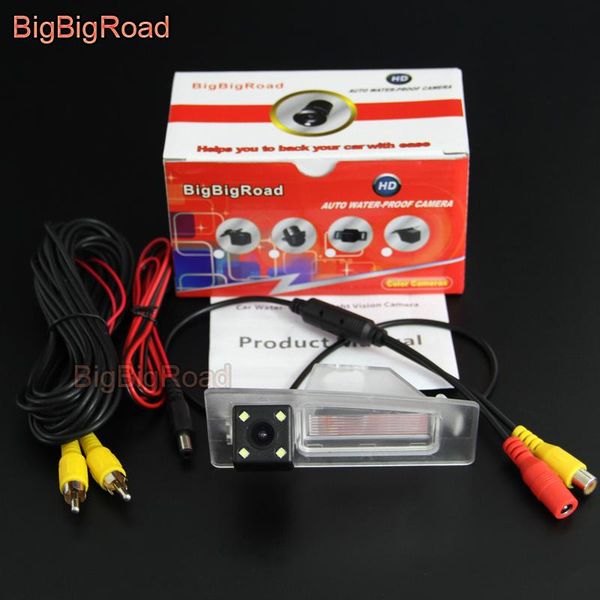 

car rear view cameras& parking sensors bigbigroad reverse backup ccd camera for 3 axela sedan bm 2014 2021 night vision