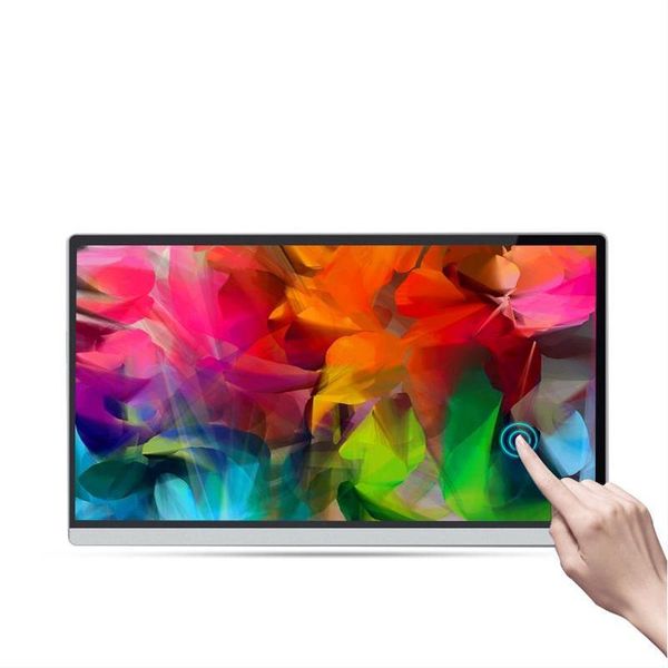 

monitors touch portable lcd hd monitor 15.6 usb type c -compatible slim screens for lapphone switch ps4 gaming