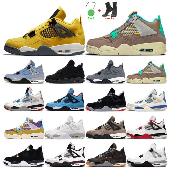 

men basketball shoes 4s women taupe haze university blue paris lightning white oreo sashiko black cat fire red mens trainers sports sneakers