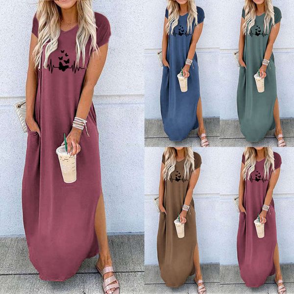 

casual dresses autumn and winter women's butterfly print drs, Black;gray