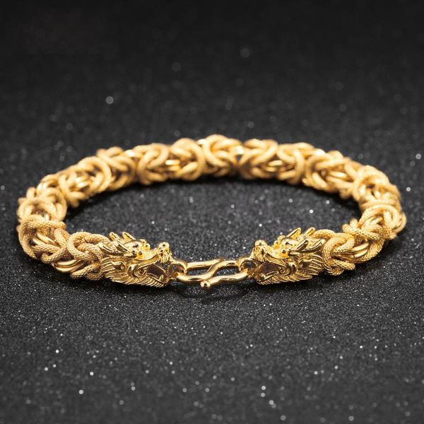 

2019 men's jewelry bracelet new faucet domineering bracelet men's personalized jewelry gift luxury fashion jewelry men's acce, Black