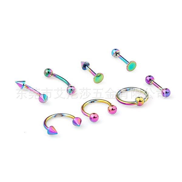 

puncture set styles tongue set stainless steel lip eyebrow