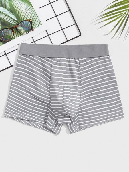 

men striped print boxer brief v2rc#, Black;brown