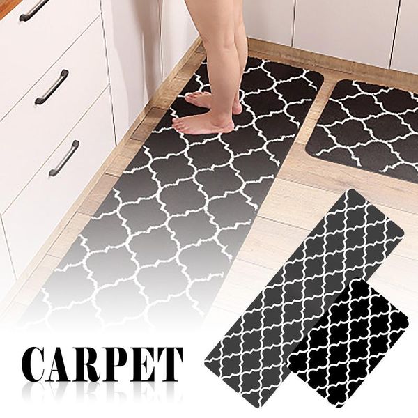 

carpets comfortable padded foot mat waterproof for kitchen floor in front of sink
