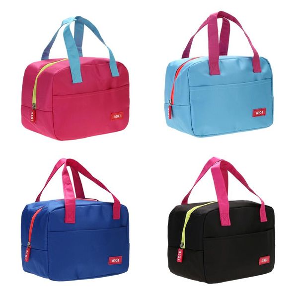 

storage bags portable waterproof thickness insulated picnic school lunch bag