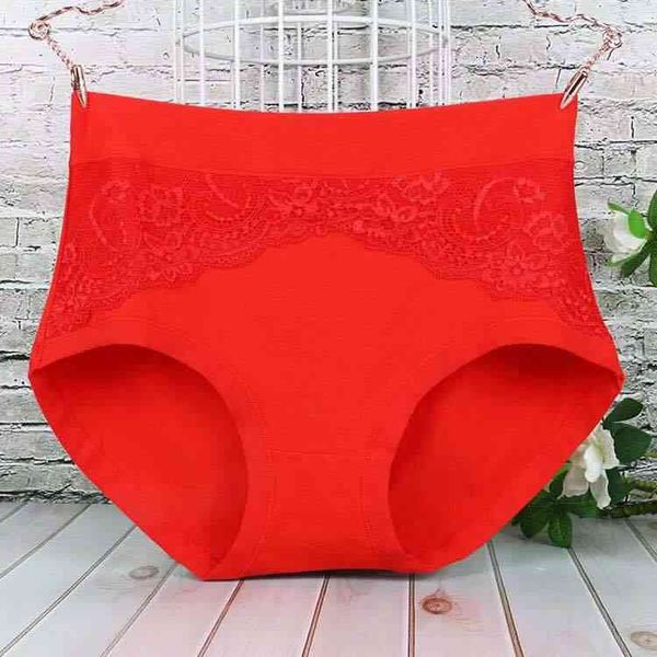 

women's panties dai wenshu 816 cotton underwear large lace briefs, Black;pink