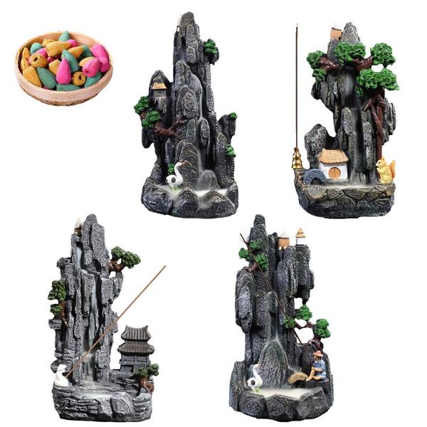 

fragrance lamps backflow incense burner holder innovative home decoration handmade and easy to clean design clear your mind