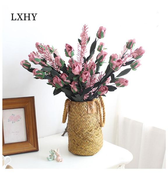 

decorative flowers & wreaths lxhy lavender rose european-style artificial flower pe foam rubber silk