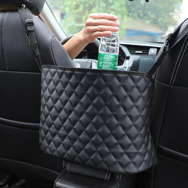 

car organizer storage bag handbag holder seat auto interior stowing tidying middle