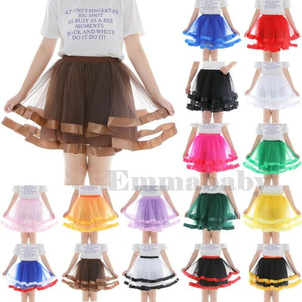 

skirts women's fashion mesh pleated gauze short skirt pretty tutu dancing, Black