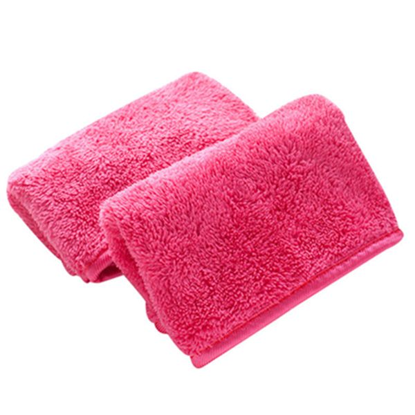 Magic soft Makeup Remover Towel Riutilizzabile Microfibra naturale Pulizia della pelle Eraser per il viso Asciugamani Lazy clean beauty Salviettine per il viso WashCloth WLL733