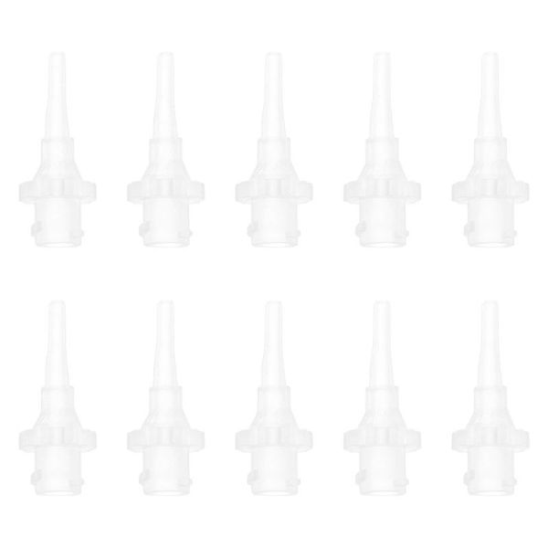 

electric nose & ear trimmers 10pcs washer tips replacement tubes disposable cleaning