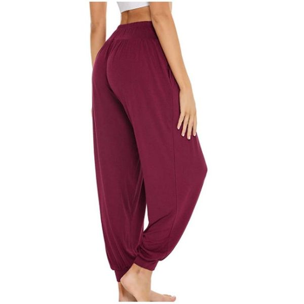 

women's leggings womens drawstring waist street style stacked sweatpants for women casual long pants autumn streetwear, Black
