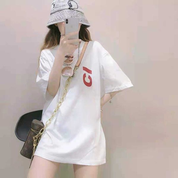 

men's t-shirts summer breathable man tshirts embroidery with letters printing loose style size m-xxlt1fr, White;black