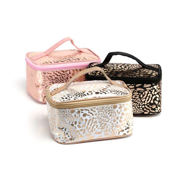 

makeup case organizer travel cosmetic bag portable waterproof toiletry bags with zipper gift for women girls