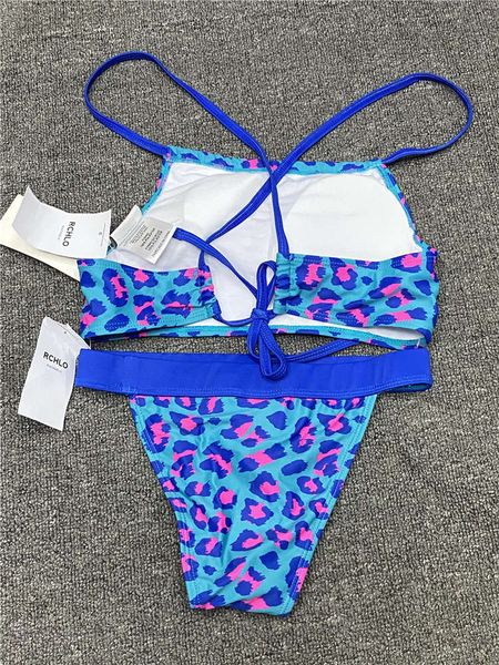 

south swimsuit split bikini triangl swimwear, White;black