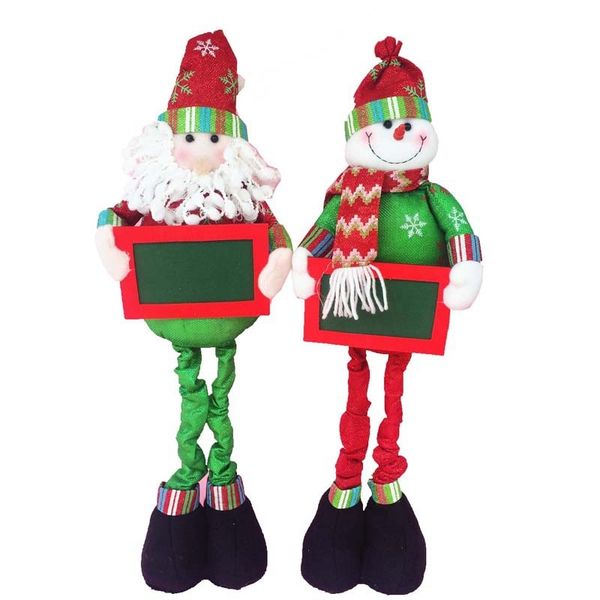 

christmas decorations dolls selling santa claus snowman elk cloth doll gift student