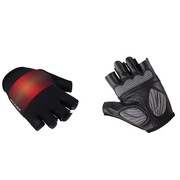 

cycling gloves gub half finger biking anti slip absorbing gel pad for men women, Black