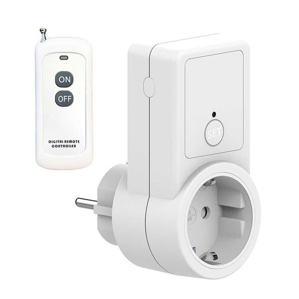 

eu plug universal durable and practical multi-purpose remote control switch socket