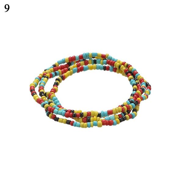 

belts summer bohemia waist beads belt body chain bikini beach fashion charms vintage dress waistband 2021, Black;brown