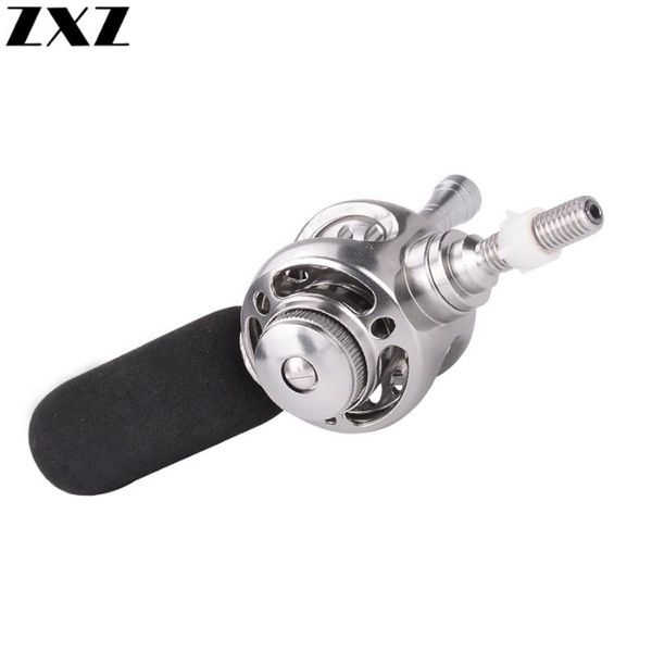 

baitcasting reels aluminum carp fishing reel modification blg40/50/60 diy seawater hollow cnc machined ice wheels gear