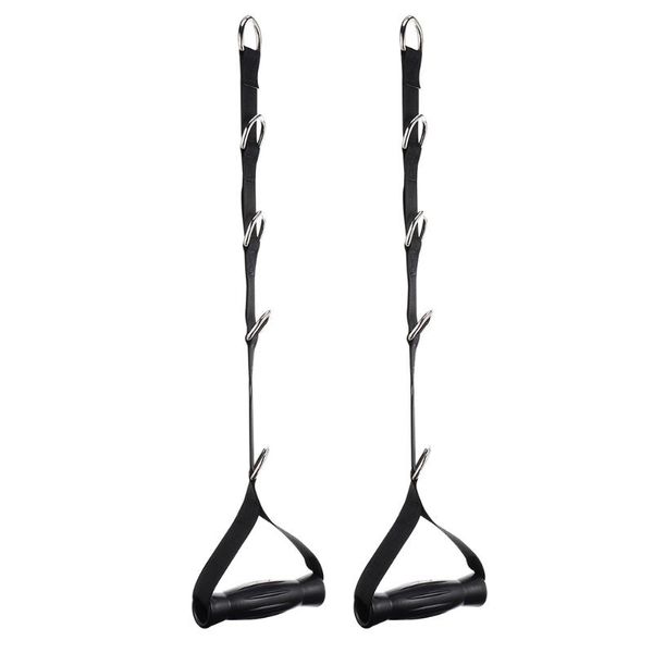 

resistance bands 2pcs exercise rope strength training gym fitness equipment (black)