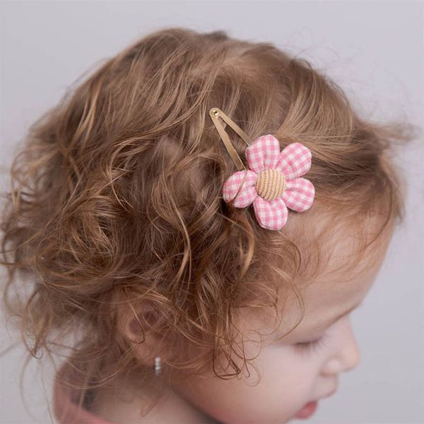 

girls hair accessories kids barrettes baby bb clips decoration childrens cartoon print clip flower hairpins b7895, Slivery;white