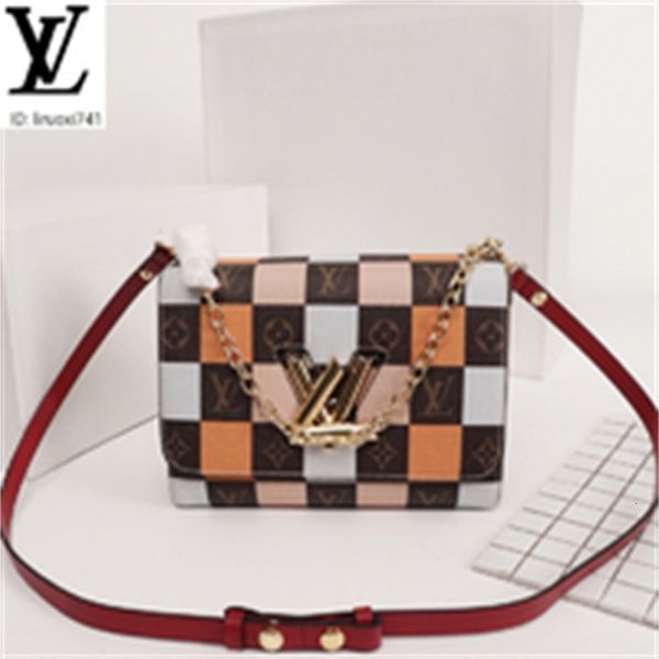 

brand designer luxury y04a m50281 khaki panel cross body bag women handbags iconic bags handles shoulder bags totes cross body bag clutc, Red;black