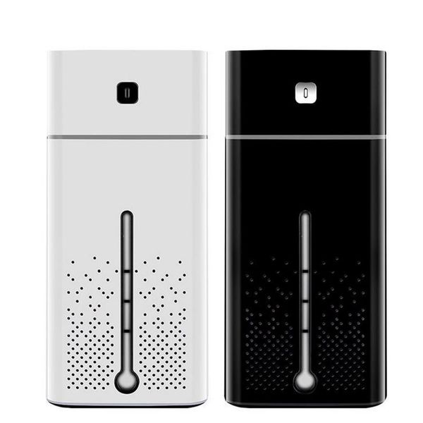 

car air humidifier aluminium alloy 300ml with led light for auto armo home office accessories humidifiers