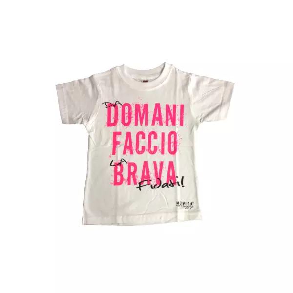 

t-shirt funny from tomorrow i the good shirt cotton, White;black