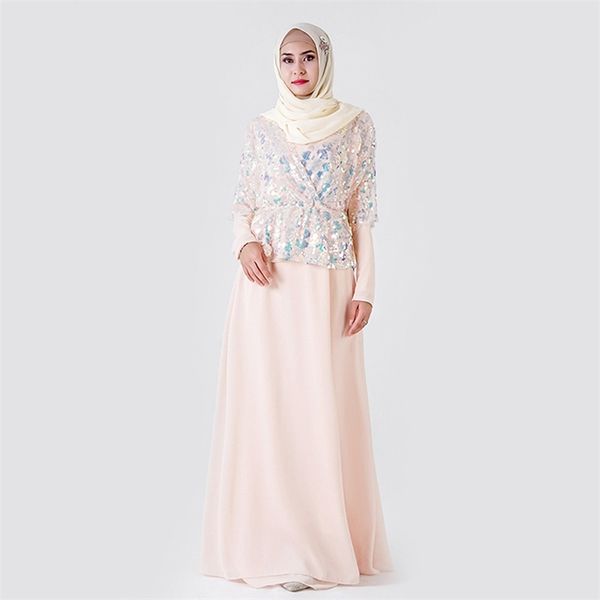 

robe femme hiver 2021 ramadan eid mubarak sequin abaya dubai muslim fashion dress islam clothing abayas dresses for women kaftan, Red