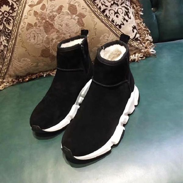 

boots warm winter snow women shoes platform ankle booties female sneakers black classic botas de mujer casual zipper