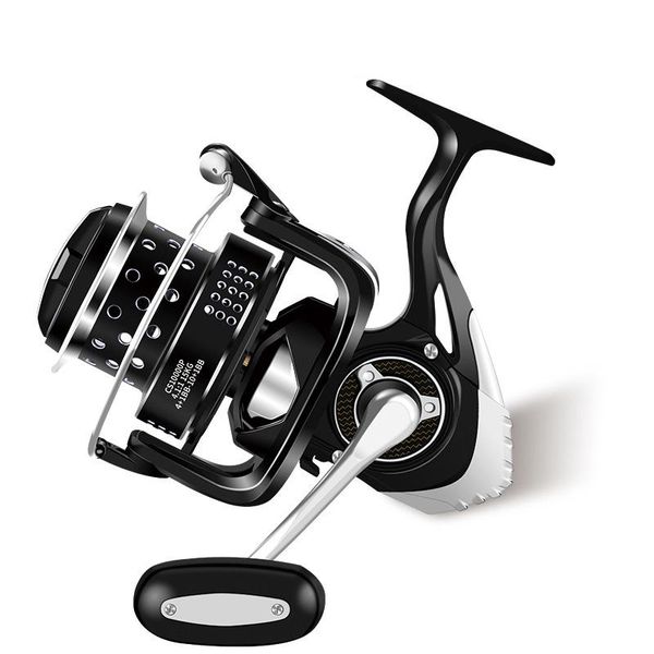 

sea fishing reel spinning metal saltwater carp 6+1bb spool coil catfish fish surfcasting baitcasting reels