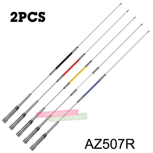 

walkie talkie 2pcs dual band 136-174mhz 400-470mhz antenna for mobile car two way radio aerial long range