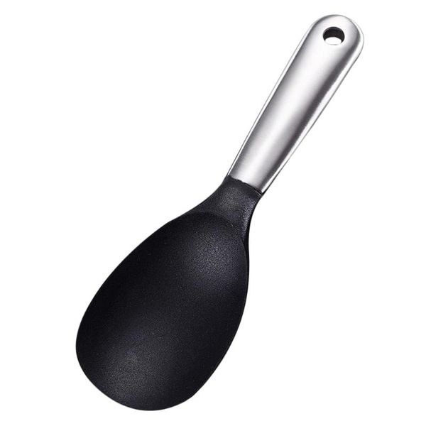 

spoons 1pc rice paddle serving spoon silicone spatula long handle