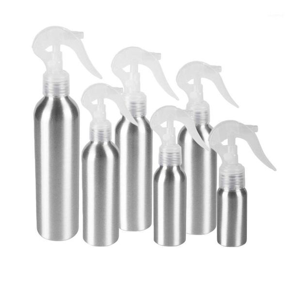 

30/50/100/120/150/200ml portable aluminum bottle makeup moisture atomizer pot fine mist sprayer bottles hair hairdressing tools storage & ja