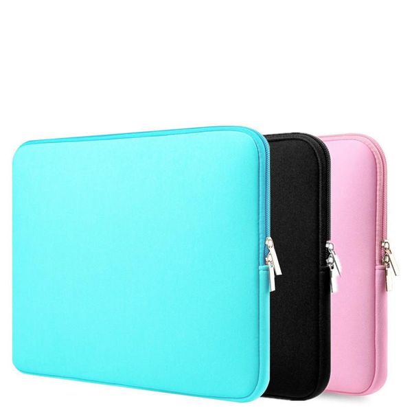 

storage bags portable lapnotebook case women men sleeve computer pocket 11"13"15"15.6" for macbook pro air 13 bag retina