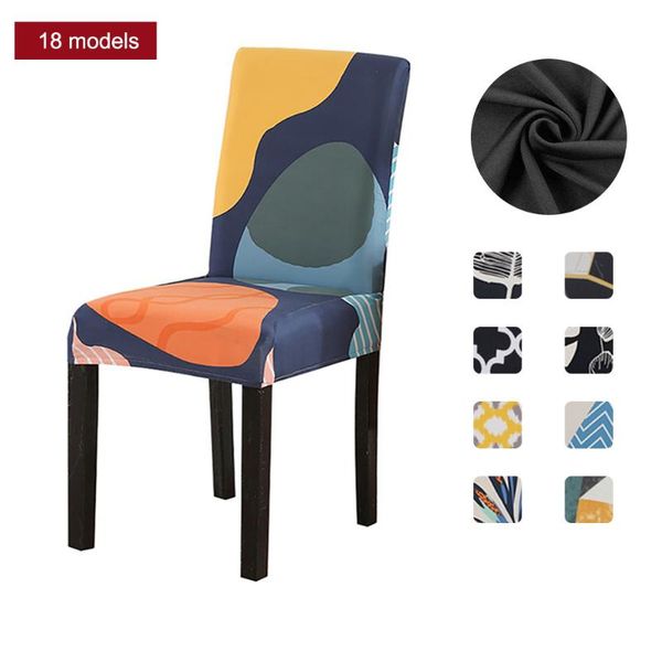 

chair covers meijuner 1/2/4/6pcs spandex printed stretch elastic universal cover slipcovers for dining room wedding el