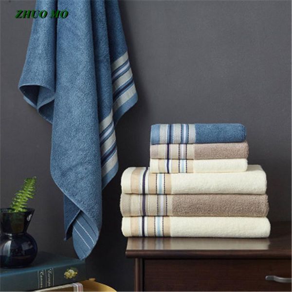 

towel bamboo fiber bath for 70x140cm large soft absorbent microfiber fabric household bathroom sets t0311