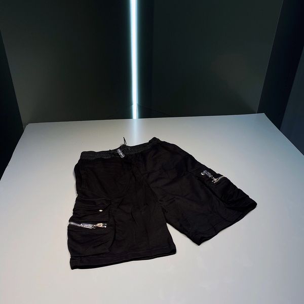 

crosin summer fashion brand shorts cross leather sanskrit men's capris casual wide legged pants lovers, White;black