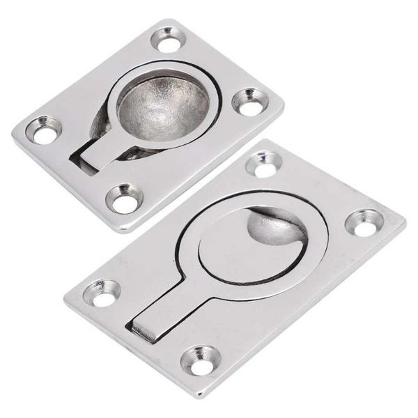 

rafts/inflatable boats stainless steel marine boat deck hatch flush pull lift handle ring door knobs handles cover